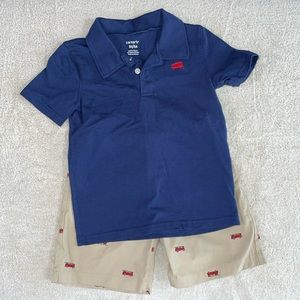 Carters Boys Short Set